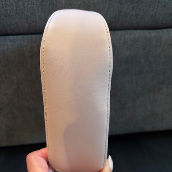 Furla FF Logo Leather Handbag (includes strap) - Soft Pink - Picture 7 of 11